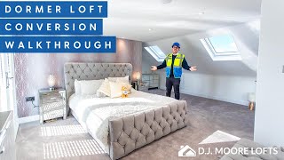 Dormer Loft Conversion Walkthrough [upl. by Ardnuasal]