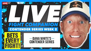 FIGHT COMPANION  DWCS WEEK 2  LIVE STREAM  DWCS [upl. by Tlevesor]