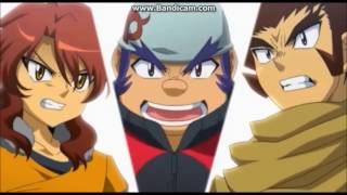 Beyblade AMV Kyoya amp Benkei vs Aguma amp Bao [upl. by Moht]