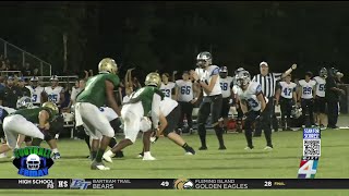 Bartram Trail Bears 49 Fleming Island Golden Eagles 28 [upl. by Ynej]