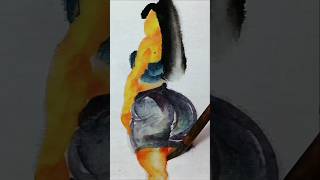 Drawing 🤡 art painting youtubeshorts [upl. by Rufina]