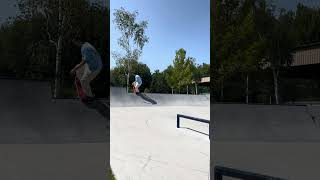 Blunt To Fakie • Pefferlaw Skatepark Spot Check shorts [upl. by Tollman]