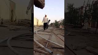 Pipe joint welding kam mashood vlogs 786 [upl. by Rotciv]