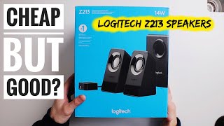 The Best Budget Computer Speakers  Logitech Z213 Speakers Review [upl. by Lerrad378]