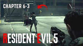 Chapter 63 1  Resident Evil 5 PS5 CoOp Walkthrough [upl. by Edualcnaej]