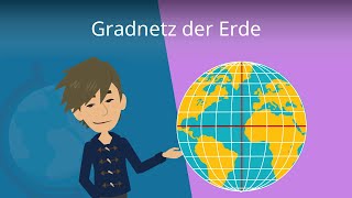 Gradnetz der Erde Koordinaten und mehr  Studyflix [upl. by Yntrok31]