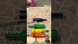 dekho kaun Se colour Hai bottle ke under gas kariye watersaver drinkpure colors shorts [upl. by Niu]