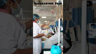 NGTUBE FEEDING shorts medical nursing health motivation ngtube patientcare aiims anm gnm [upl. by Abner]