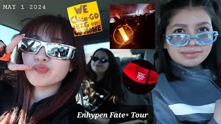 Enhypen FATE Tour Chicago Diary Series 6 enhypen concerts fateplustour vlog [upl. by Finnie]