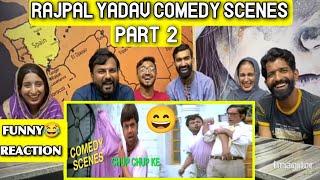 Reaction on Rajpal Yadav Comedy scenes  chup chup ke Part 2tatlafamily [upl. by Aggri]