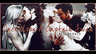 Once Upon A Captain Swan  All Kisses  Through 07x02  A Pirates Life [upl. by Aramenta]