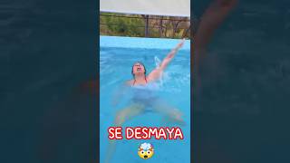 KAREN SE DESMAYA EN LA PISCINA 🤯 karla butillos [upl. by Cargian]