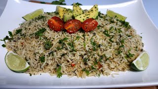 Easy Cilantro Lime Rice sides [upl. by Teillo]