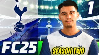 Making Huge Changes  FC 25 Tottenham Hotspur Career Mode S2 EP1 [upl. by Sisenej]