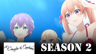 A Couple of Cuckoos Season 2 Crunchyroll Release Date Announced Animenga [upl. by Inama]