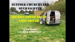 Churchyard Overnighter and van build cost [upl. by Gnil]