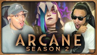 ARCANE SEASON 2 TRAILER REACTION Hailee Steinfeld  Ella Purnell  Netflix  League of Legends [upl. by Anidan918]