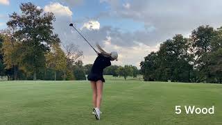 Anna Fort College Golf Recruiting Swing Video [upl. by Reitrac]