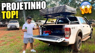 ESSA FORD RANGER STORM FOI PREPARADA PARA O OVERLAND [upl. by Elatsyrc]