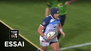 TOP 14  Essai Armand BATTLE CO  Montpellier  Castres  J22  Saison 20172018 [upl. by Aynad524]