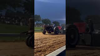 Farmall M working hard farmall tractor truckpulling tractorvideo tractorpull farming farmer [upl. by Carola]