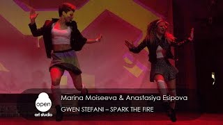 Gwen Stefani – Spark The Fire Marina Moiseeva amp Anastasiya Esipova  Open Art Studio [upl. by Kenn372]