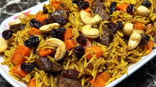 This Quick Asian Flavored Beef amp Carrot Rice Is A Super Tasty Dish  My Family Love This Recipe [upl. by Kaliski]