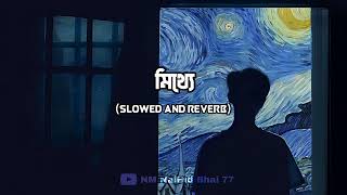 Mitthe  মিথ্যে  Tanveer Evan  Slowed  Reverb  NM NaiHid Bhai [upl. by Oludoet507]