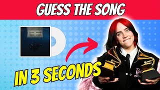 GUESS THE BILLIE EILISH SONG IN 3 SECONDS  ALL SONGS  2024  MUSIC QUIZ  QUIZ WAVEZ [upl. by Nomled]