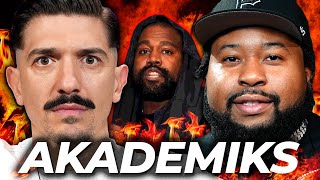 DJ Akademiks on Kanye’s Comeback Diddy vs 50 Cent Exposed amp Adam 22 Wife Sharing Reaction [upl. by Edmonda]