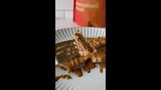 Biscoff Protein Pancakes 🥞 [upl. by Hurleigh283]