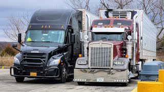 Trapped At Loves Truck Stop In Oklahoma  CLOSE PARKING [upl. by Eelame]