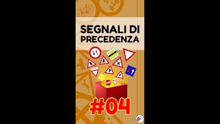 Segnali stradali tipologie e caratteristiche dei segnali di PRECEDENZA DIRITTO e DARE PRECEDENZA [upl. by Eendys]