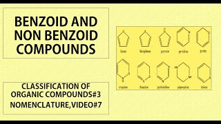 Benzoid and Non benzoid compounds [upl. by Malia948]