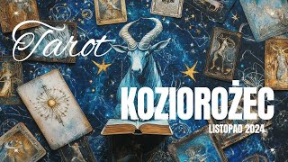 Tarot Koziorożec Listopad 2024 [upl. by Adlesirc885]