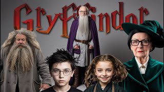 AI Remade The Gryffindors EXACTLY as described in the Harry Potter books [upl. by Euqinobe]