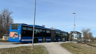 Sweden Stockholm Bus 875 Ride from Rotvik to Tyresö KyrkaTyrsö Church Bus Stop and a Short Walk [upl. by Leanne]