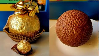 Giant Ferrero Rocher Milk Chocolate [upl. by Arem804]