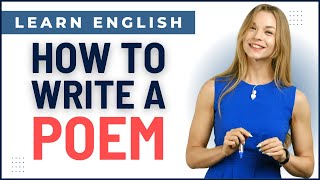 How to Read and Write a Poem  Learn English Poetry with Homework [upl. by Meesaw84]