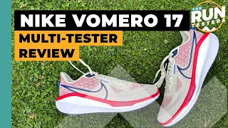 Nike Vomero 17 MultiTester Review The best Nike cushioned shoe [upl. by Trant]