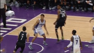 Jeremy Lin Highlights  3217 Nets at Kings [upl. by Beane]