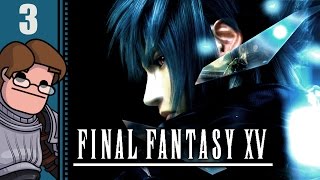 Lets Play Final Fantasy XV Part 3  The HunterSlaying Herd [upl. by Nadaha]