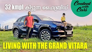 Six Months with a Grand Vitara Hybrid  Malayalam Review  Content with Cars [upl. by Giuditta]