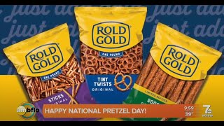 National Pretzel Day with Rold Gold [upl. by Augustina]