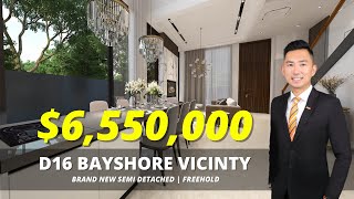 Brand New SemiDetached For Sale  Bayshore  Landed Property Singapore [upl. by Keligot]