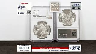 1885 Morgan Dollar  New Orleans  NGC 64 [upl. by Aicilana]