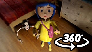 Coraline Appears In YOUR House  360°VR [upl. by Ri]