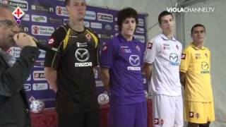 Presentazione maglie Fiorentina 20112012 a Cortina [upl. by Maryellen659]