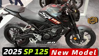 2025 Honda SP 125  New Model Launch Update 🔥 ABS amp New Meter Console  New Graphics 🥰 sp125 [upl. by Aynad]