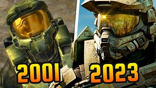 Evolution of Halo Games 20012022 [upl. by Airbmac]